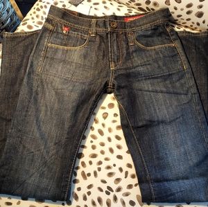 Miss Sixty Bootcut Size 28 Lowrise Bluejeans Never Worn